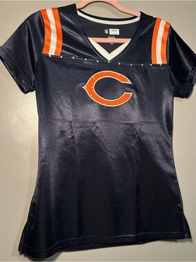 NFL Navy and Cream Team Apparel Women's Top